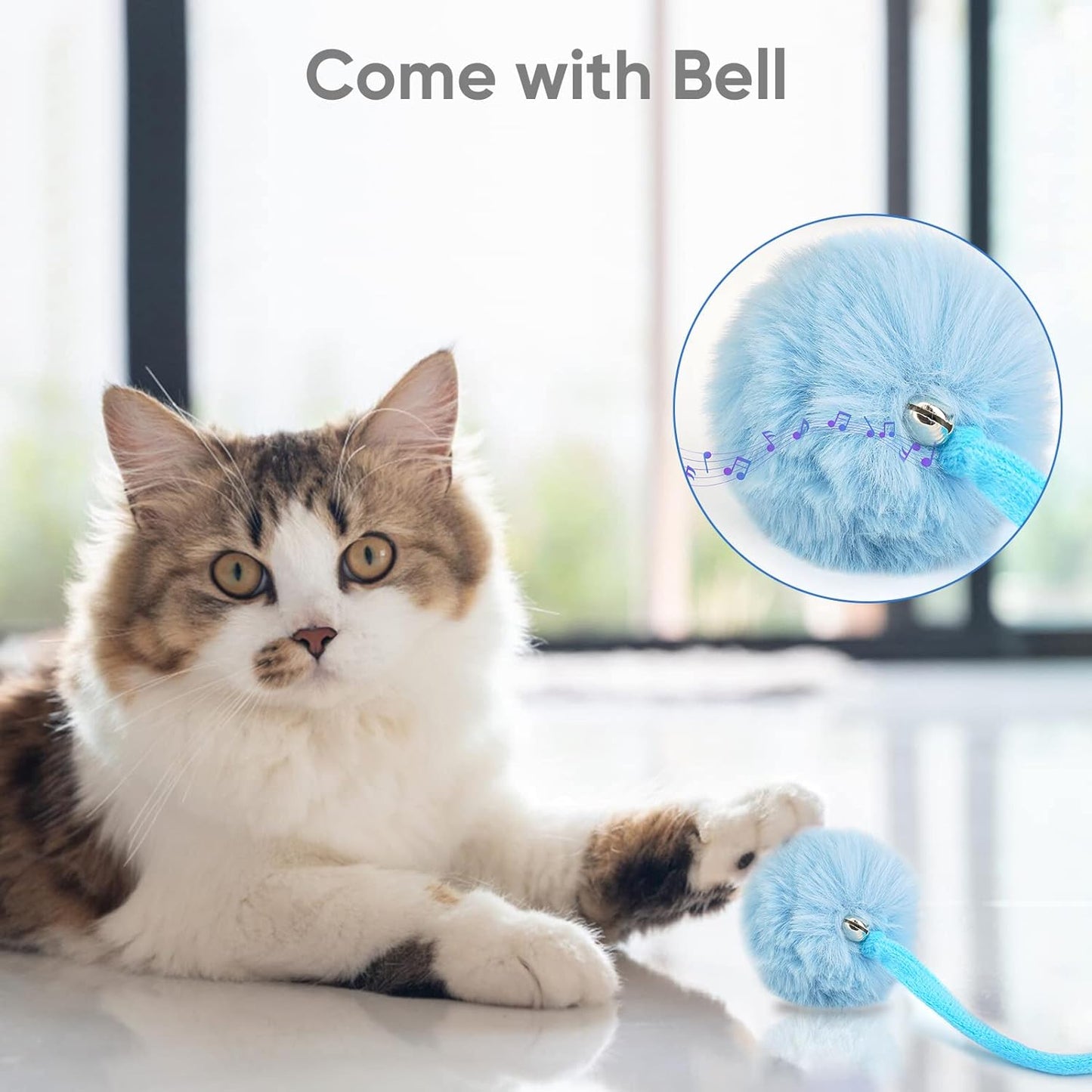 PawFun™ Interactive Plush Toy (3-Pack)