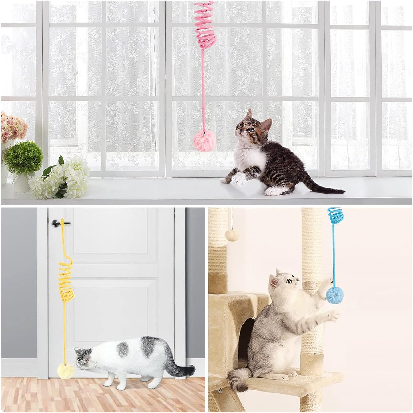 PawFun™ Interactive Plush Toy (3-Pack)