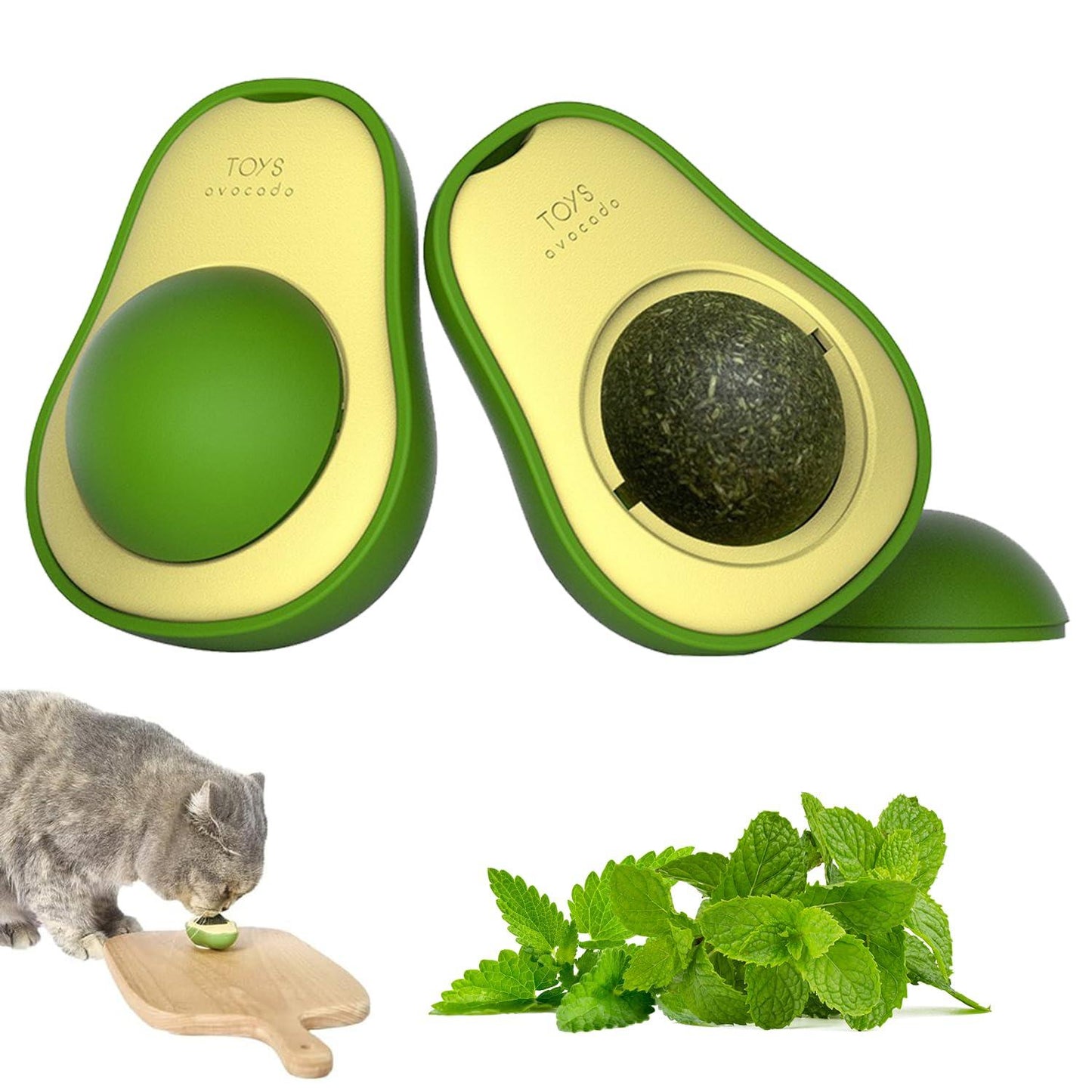 Avocado shape Cat Toy